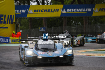 2024-04-21 - 35 MILESI Charles (fra), GOUNON Jules (and), CHATIN Paul-Loup (fra), Alpine Endurance Team #35, Alpine A424, Hypercar, action during the 2024 6 Hours of Imola, 2nd round of the 2024 FIA World Endurance Championship, from April 18 to 21, 2024 on the Autodromo Internazionale Enzo e Dino Ferrari in Imola - FIA WEC - 6 HOURS OF IMOLA 2024 - ENDURANCE - MOTORS