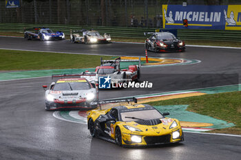 21/04/2024 - 81 EASTWOOD Charlie (irl), ANDRADE Rui (ang), VAN ROMPUY Tom (bel), TF Sport, Corvette Z06 GT3.R #81, LM GT3, action during the 2024 6 Hours of Imola, 2nd round of the 2024 FIA World Endurance Championship, from April 18 to 21, 2024 on the Autodromo Internazionale Enzo e Dino Ferrari in Imola - FIA WEC - 6 HOURS OF IMOLA 2024 - ENDURANCE - MOTORI