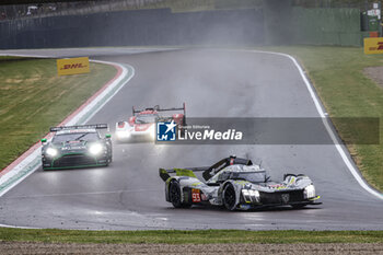 2024-04-21 - 93 JENSEN Mikkel (dnk), MULLER Nico (swi), VERGNE Jean-Eric (fra), Peugeot TotalEnergies, Peugeot 9x8 #93, Hypercar, action during the 2024 6 Hours of Imola, 2nd round of the 2024 FIA World Endurance Championship, from April 18 to 21, 2024 on the Autodromo Internazionale Enzo e Dino Ferrari in Imola - FIA WEC - 6 HOURS OF IMOLA 2024 - ENDURANCE - MOTORS