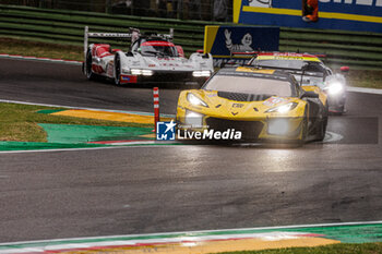 2024-04-21 - 81 EASTWOOD Charlie (irl), ANDRADE Rui (ang), VAN ROMPUY Tom (bel), TF Sport, Corvette Z06 GT3.R #81, LM GT3, action during the 2024 6 Hours of Imola, 2nd round of the 2024 FIA World Endurance Championship, from April 18 to 21, 2024 on the Autodromo Internazionale Enzo e Dino Ferrari in Imola, Italy - FIA WEC - 6 HOURS OF IMOLA 2024 - ENDURANCE - MOTORS