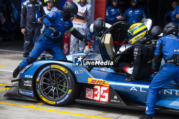 21/04/2024 - MILESI Charles (fra), Alpine Endurance Team, Alpine A424, portrait during the 2024 6 Hours of Imola, 2nd round of the 2024 FIA World Endurance Championship, from April 18 to 21, 2024 on the Autodromo Internazionale Enzo e Dino Ferrari in Imola - FIA WEC - 6 HOURS OF IMOLA 2024 - ENDURANCE - MOTORI