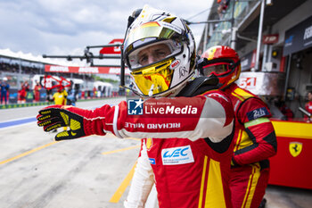 2024-04-21 - CALADO James (gbr), Ferrari AF Corse, Ferrari 499P, portrait during the 2024 6 Hours of Imola, 2nd round of the 2024 FIA World Endurance Championship, from April 18 to 21, 2024 on the Autodromo Internazionale Enzo e Dino Ferrari in Imola - FIA WEC - 6 HOURS OF IMOLA 2024 - ENDURANCE - MOTORS