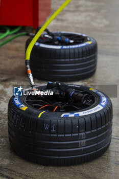 21/04/2024 - Rain tyre during the 2024 6 Hours of Imola, 2nd round of the 2024 FIA World Endurance Championship, from April 18 to 21, 2024 on the Autodromo Internazionale Enzo e Dino Ferrari in Imola - FIA WEC - 6 HOURS OF IMOLA 2024 - ENDURANCE - MOTORI