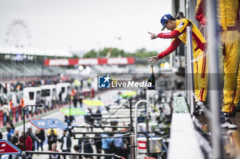 2024-04-21 - YE Yifei (chn), AF Corse, Ferrari 499P, podium, portrait during the 2024 6 Hours of Imola, 2nd round of the 2024 FIA World Endurance Championship, from April 18 to 21, 2024 on the Autodromo Internazionale Enzo e Dino Ferrari in Imola, Italy - FIA WEC - 6 HOURS OF IMOLA 2024 - ENDURANCE - MOTORS
