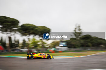 21/04/2024 - 83 KUBICA Robert (pol), SHWARTZMAN Robert (isr), YE Yifei (chn), AF Corse, Ferrari 499P #83, Hypercar, action during the 2024 6 Hours of Imola, 2nd round of the 2024 FIA World Endurance Championship, from April 18 to 21, 2024 on the Autodromo Internazionale Enzo e Dino Ferrari in Imola, Qatar - FIA WEC - 6 HOURS OF IMOLA 2024 - ENDURANCE - MOTORI