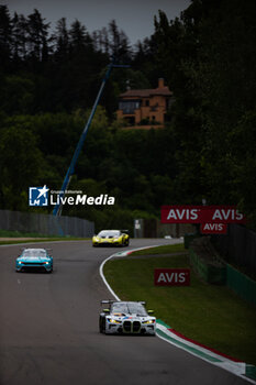 2024-04-21 - 46 MARTIN Maxime (bel), ROSSI Valentino (ita), AL HARTHY Ahmad (omn) Team WRT, BMW M4 GT3 #46, LM GT3, action, 77 BARKER Ben (gbr), HARDWICK Ryan (usa), ROBICHON Zacharie (can), Proton Competition, Ford Mustang GT3 #77, LM GT3, action, 60 SCHIAVONI Claudio (ita), CRESSONI Matteo (ita), PERERA Franck (fra), Iron Lynx, Lamborghini Huracan GT3 Evo2 #60, LM GT3, action during the 2024 6 Hours of Imola, 2nd round of the 2024 FIA World Endurance Championship, from April 18 to 21, 2024 on the Autodromo Internazionale Enzo e Dino Ferrari in Imola, Italy - FIA WEC - 6 HOURS OF IMOLA 2024 - ENDURANCE - MOTORS