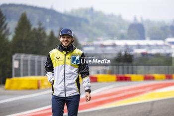 2024-05-08 - BAUD Sébastien (fra), TF Sport, Corvette Z06 GT3.R, portrait during the 2024 TotalEnergies 6 Hours of Spa-Francorchamps, 3rd round of the 2024 FIA World Endurance Championship, from May 8 to 11, 2024 on the Circuit de Spa-Francorchamps in Stavelot, Belgium - FIA WEC - 6 HOURS OF SPA-FRANCORCHAMPS 2024 - ENDURANCE - MOTORS
