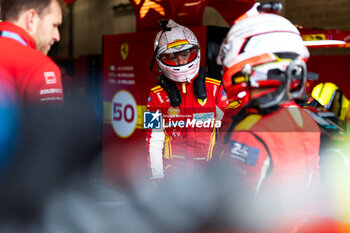 2024-05-08 - NIELSEN Nicklas (dnk), Ferrari AF Corse, Ferrari 499P, portrait during the 2024 TotalEnergies 6 Hours of Spa-Francorchamps, 3rd round of the 2024 FIA World Endurance Championship, from May 8 to 11, 2024 on the Circuit de Spa-Francorchamps in Stavelot, Belgium - FIA WEC - 6 HOURS OF SPA-FRANCORCHAMPS 2024 - ENDURANCE - MOTORS