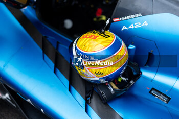 2024-05-08 - GOUNON Jules (fra), Alpine Endurance Team, Alpine A424, portrait helmet, casque, during the 2024 TotalEnergies 6 Hours of Spa-Francorchamps, 3rd round of the 2024 FIA World Endurance Championship, from May 8 to 11, 2024 on the Circuit de Spa-Francorchamps in Stavelot, Belgium - FIA WEC - 6 HOURS OF SPA-FRANCORCHAMPS 2024 - ENDURANCE - MOTORS