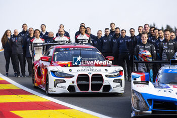 08/05/2024 - WRT Family Picture, 31 FARFUS Augusto (bra), GELAEL Sean (ind), LEUNG Darren (gbr), Team WRT, BMW M4 GT3 #31, LM GT3, portrait during the 2024 TotalEnergies 6 Hours of Spa-Francorchamps, 3rd round of the 2024 FIA World Endurance Championship, from May 8 to 11, 2024 on the Circuit de Spa-Francorchamps in Stavelot, Belgium - FIA WEC - 6 HOURS OF SPA-FRANCORCHAMPS 2024 - ENDURANCE - MOTORI
