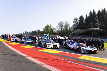 2024-05-08 - WRT Family Picture during the 2024 TotalEnergies 6 Hours of Spa-Francorchamps, 3rd round of the 2024 FIA World Endurance Championship, from May 8 to 11, 2024 on the Circuit de Spa-Francorchamps in Stavelot, Belgium - FIA WEC - 6 HOURS OF SPA-FRANCORCHAMPS 2024 - ENDURANCE - MOTORS