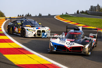 08/05/2024 - 20 VAN DER LINDE Sheldon (zaf), FRIJNS Robin (nld), RAST René (ger), BMW M Team WRT, BMW Hybrid V8 #20, Hypercar, WRT Family Picture, 46 MARTIN Maxime (bel), ROSSI Valentino (ita), AL HARTHY Ahmad (omn) Team WRT, BMW M4 GT3 #46, LM GT3 during the 2024 TotalEnergies 6 Hours of Spa-Francorchamps, 3rd round of the 2024 FIA World Endurance Championship, from May 8 to 11, 2024 on the Circuit de Spa-Francorchamps in Stavelot, Belgium - FIA WEC - 6 HOURS OF SPA-FRANCORCHAMPS 2024 - ENDURANCE - MOTORI
