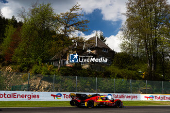 09/05/2024 - 51 PIER GUIDI Alessandro (ita), CALADO James (gbr), GIOVINAZZI Antonio (ita), Ferrari AF Corse, Ferrari 499P #51, Hypercar, action during the 2024 TotalEnergies 6 Hours of Spa-Francorchamps, 3rd round of the 2024 FIA World Endurance Championship, from May 8 to 11, 2024 on the Circuit de Spa-Francorchamps in Stavelot, Belgium - FIA WEC - 6 HOURS OF SPA-FRANCORCHAMPS 2024 - ENDURANCE - MOTORI