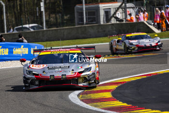 09/05/2024 - 54 FLOHR Thomas (swi), CASTELLACCI Francesco (ita), RIGON Davide (ita), Vista AF Corse, Ferrari 296 GT3 #54, LM GT3, action during the 2024 TotalEnergies 6 Hours of Spa-Francorchamps, 3rd round of the 2024 FIA World Endurance Championship, from May 8 to 11, 2024 on the Circuit de Spa-Francorchamps in Stavelot, Belgium - FIA WEC - 6 HOURS OF SPA-FRANCORCHAMPS 2024 - ENDURANCE - MOTORI