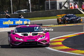 09/05/2024 - 85 BOVY Sarah (bel), FREY RAHEL (swi), GATTING Michelle (dnk), Iron Dames, Lamborghini Huracan GT3 Evo2 #85, LM GT3, action during the 2024 TotalEnergies 6 Hours of Spa-Francorchamps, 3rd round of the 2024 FIA World Endurance Championship, from May 8 to 11, 2024 on the Circuit de Spa-Francorchamps in Stavelot, Belgium - FIA WEC - 6 HOURS OF SPA-FRANCORCHAMPS 2024 - ENDURANCE - MOTORI