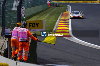 09/05/2024 - Full Course Yellow Illustration during the 2024 TotalEnergies 6 Hours of Spa-Francorchamps, 3rd round of the 2024 FIA World Endurance Championship, from May 8 to 11, 2024 on the Circuit de Spa-Francorchamps in Stavelot, Belgium - FIA WEC - 6 HOURS OF SPA-FRANCORCHAMPS 2024 - ENDURANCE - MOTORI