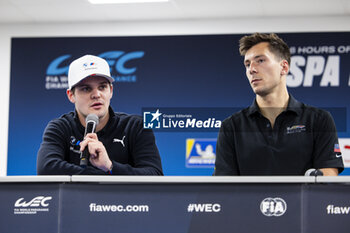 09/05/2024 - VANTHOOR Dries (bel), BMW M Team WRT, BMW Hybrid V8, portrait at pre-event press conference during the 2024 TotalEnergies 6 Hours of Spa-Francorchamps, 3rd round of the 2024 FIA World Endurance Championship, from May 8 to 11, 2024 on the Circuit de Spa-Francorchamps in Stavelot, Belgium - FIA WEC - 6 HOURS OF SPA-FRANCORCHAMPS 2024 - ENDURANCE - MOTORI