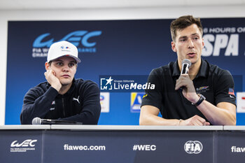 09/05/2024 - LYNN Alex (gbr), Cadillac Racing, Cadillac V-Series.R, portrait at pre-event press conference during the 2024 TotalEnergies 6 Hours of Spa-Francorchamps, 3rd round of the 2024 FIA World Endurance Championship, from May 8 to 11, 2024 on the Circuit de Spa-Francorchamps in Stavelot, Belgium - FIA WEC - 6 HOURS OF SPA-FRANCORCHAMPS 2024 - ENDURANCE - MOTORI