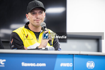 09/05/2024 - VAN ROMPUY Tom (bel), TF Sport, Corvette Z06 GT3.R, portrait at pre-event press conference during the 2024 TotalEnergies 6 Hours of Spa-Francorchamps, 3rd round of the 2024 FIA World Endurance Championship, from May 8 to 11, 2024 on the Circuit de Spa-Francorchamps in Stavelot, Belgium - FIA WEC - 6 HOURS OF SPA-FRANCORCHAMPS 2024 - ENDURANCE - MOTORI