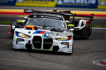 09/05/2024 - 46 MARTIN Maxime (bel), ROSSI Valentino (ita), AL HARTHY Ahmad (omn) Team WRT, BMW M4 GT3 #46, LM GT3, action during the 2024 TotalEnergies 6 Hours of Spa-Francorchamps, 3rd round of the 2024 FIA World Endurance Championship, from May 8 to 11, 2024 on the Circuit de Spa-Francorchamps in Stavelot, Belgium - FIA WEC - 6 HOURS OF SPA-FRANCORCHAMPS 2024 - ENDURANCE - MOTORI