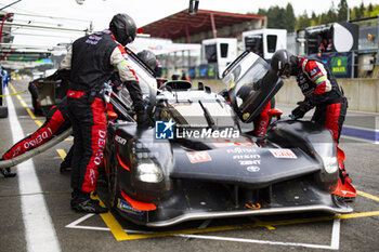 09/05/2024 - 07 CONWAY Mike (gbr), KOBAYASHI Kamui (jpn), DE VRIES Nyck (nld), Toyota Gazoo Racing, Toyota GR010 - Hybrid #07, Hypercar, portrait during the 2024 TotalEnergies 6 Hours of Spa-Francorchamps, 3rd round of the 2024 FIA World Endurance Championship, from May 8 to 11, 2024 on the Circuit de Spa-Francorchamps in Stavelot, Belgium - FIA WEC - 6 HOURS OF SPA-FRANCORCHAMPS 2024 - ENDURANCE - MOTORI