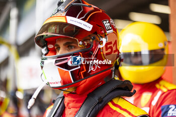 09/05/2024 - GIOVINAZZI Antonio (ita), Ferrari AF Corse, Ferrari 499P, portrait during the 2024 TotalEnergies 6 Hours of Spa-Francorchamps, 3rd round of the 2024 FIA World Endurance Championship, from May 8 to 11, 2024 on the Circuit de Spa-Francorchamps in Stavelot, Belgium - FIA WEC - 6 HOURS OF SPA-FRANCORCHAMPS 2024 - ENDURANCE - MOTORI