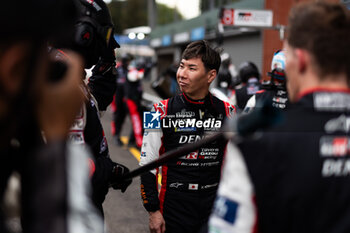 09/05/2024 - KOBAYASHI Kamui (jpn), Toyota Gazoo Racing, Toyota GR010 - Hybrid, portrait during the 2024 TotalEnergies 6 Hours of Spa-Francorchamps, 3rd round of the 2024 FIA World Endurance Championship, from May 8 to 11, 2024 on the Circuit de Spa-Francorchamps in Stavelot, Belgium - FIA WEC - 6 HOURS OF SPA-FRANCORCHAMPS 2024 - ENDURANCE - MOTORI