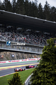 09/05/2024 - 06 ESTRE Kevin (fra), LOTTERER André (ger), VANTHOOR Laurens (bel), Porsche Penske Motorsport, Porsche 963 #06, Hypercar, 85 BOVY Sarah (bel), FREY RAHEL (swi), GATTING Michelle (dnk), Iron Dames, Lamborghini Huracan GT3 Evo2 #85, LM GT3, action during the 2024 TotalEnergies 6 Hours of Spa-Francorchamps, 3rd round of the 2024 FIA World Endurance Championship, from May 8 to 11, 2024 on the Circuit de Spa-Francorchamps in Stavelot, Belgium - FIA WEC - 6 HOURS OF SPA-FRANCORCHAMPS 2024 - ENDURANCE - MOTORI