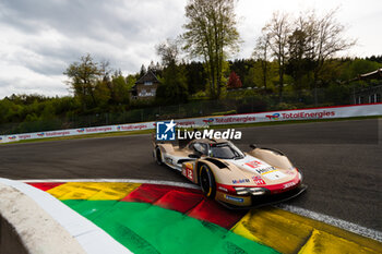 09/05/2024 - 12 STEVENS Will (gbr), ILOTT Callum (gbr), Hertz Team Jota, Porsche 963 #12, Hypercar, action during the 2024 TotalEnergies 6 Hours of Spa-Francorchamps, 3rd round of the 2024 FIA World Endurance Championship, from May 8 to 11, 2024 on the Circuit de Spa-Francorchamps in Stavelot, Belgium - FIA WEC - 6 HOURS OF SPA-FRANCORCHAMPS 2024 - ENDURANCE - MOTORI