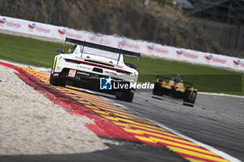 09/05/2024 - 92 MALYKHIN Aliaksandr (kna), STURM Joel (ger), BACHLER Klaus (aut), Manthey Purerxcing, Porsche 911 GT3 R #91, LM GT3, action during the 2024 TotalEnergies 6 Hours of Spa-Francorchamps, 3rd round of the 2024 FIA World Endurance Championship, from May 8 to 11, 2024 on the Circuit de Spa-Francorchamps in Stavelot, Belgium - FIA WEC - 6 HOURS OF SPA-FRANCORCHAMPS 2024 - ENDURANCE - MOTORI