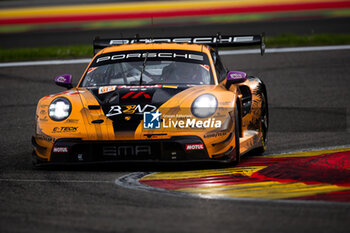 09/05/2024 - 91 LIETZ Richard (aut), SCHURING Morris (nld), SHAHIN Yasser (aus), Manthey EMA, Porsche 911 GT3 R #91, LM GT3, action during the 2024 TotalEnergies 6 Hours of Spa-Francorchamps, 3rd round of the 2024 FIA World Endurance Championship, from May 8 to 11, 2024 on the Circuit de Spa-Francorchamps in Stavelot, Belgium - FIA WEC - 6 HOURS OF SPA-FRANCORCHAMPS 2024 - ENDURANCE - MOTORI
