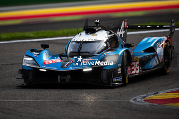 09/05/2024 - 35 MILESI Charles (fra), GOUNON Jules (fra), CHATIN Paul-Loup (fra), Alpine Endurance Team #35, Alpine A424, Hypercar, action during the 2024 TotalEnergies 6 Hours of Spa-Francorchamps, 3rd round of the 2024 FIA World Endurance Championship, from May 8 to 11, 2024 on the Circuit de Spa-Francorchamps in Stavelot, Belgium - FIA WEC - 6 HOURS OF SPA-FRANCORCHAMPS 2024 - ENDURANCE - MOTORI