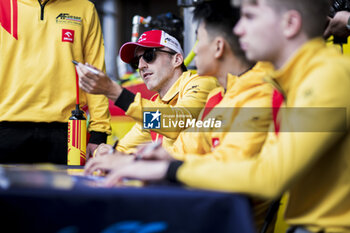 2024-05-10 - KUBICA Robert (pol), AF Corse, Ferrari 499P, portrait autograph session, session autographe during the 2024 TotalEnergies 6 Hours of Spa-Francorchamps, 3rd round of the 2024 FIA World Endurance Championship, from May 8 to 11, 2024 on the Circuit de Spa-Francorchamps in Stavelot, Belgium - FIA WEC - 6 HOURS OF SPA-FRANCORCHAMPS 2024 - ENDURANCE - MOTORS
