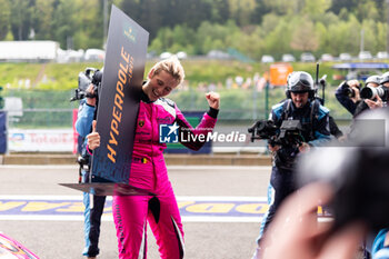 2024-05-10 - BOVY Sarah (bel), Iron Dames, Lamborghini Huracan GT3 Evo2, portrait during the 2024 TotalEnergies 6 Hours of Spa-Francorchamps, 3rd round of the 2024 FIA World Endurance Championship, from May 8 to 11, 2024 on the Circuit de Spa-Francorchamps in Stavelot, Belgium - FIA WEC - 6 HOURS OF SPA-FRANCORCHAMPS 2024 - ENDURANCE - MOTORS
