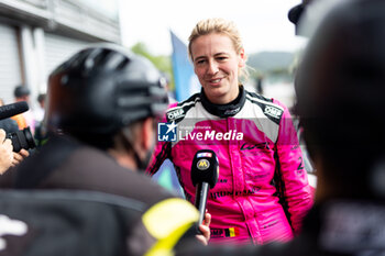 2024-05-10 - BOVY Sarah (bel), Iron Dames, Lamborghini Huracan GT3 Evo2, portrait BOVY Sarah (bel), Iron Dames, Lamborghini Huracan GT3 Evo2, portrait during the 2024 TotalEnergies 6 Hours of Spa-Francorchamps, 3rd round of the 2024 FIA World Endurance Championship, from May 8 to 11, 2024 on the Circuit de Spa-Francorchamps in Stavelot, Belgium - FIA WEC - 6 HOURS OF SPA-FRANCORCHAMPS 2024 - ENDURANCE - MOTORS