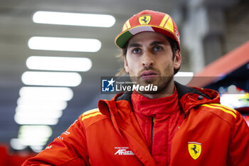2024-05-10 - GIOVINAZZI Antonio (ita), Ferrari AF Corse, Ferrari 499P, portrait during the 2024 TotalEnergies 6 Hours of Spa-Francorchamps, 3rd round of the 2024 FIA World Endurance Championship, from May 8 to 11, 2024 on the Circuit de Spa-Francorchamps in Stavelot, Belgium - FIA WEC - 6 HOURS OF SPA-FRANCORCHAMPS 2024 - ENDURANCE - MOTORS
