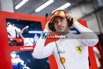 2024-05-10 - MOLINA Miguel (spa), Ferrari AF Corse, Ferrari 499P, portrait during the 2024 TotalEnergies 6 Hours of Spa-Francorchamps, 3rd round of the 2024 FIA World Endurance Championship, from May 8 to 11, 2024 on the Circuit de Spa-Francorchamps in Stavelot, Belgium - FIA WEC - 6 HOURS OF SPA-FRANCORCHAMPS 2024 - ENDURANCE - MOTORS