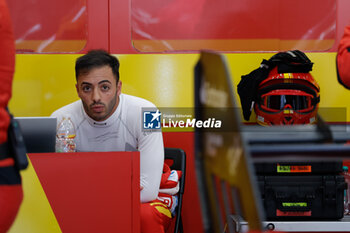 2024-05-10 - FUOCO Antonio (ita), Ferrari AF Corse, Ferrari 499P, portrait during the 2024 TotalEnergies 6 Hours of Spa-Francorchamps, 3rd round of the 2024 FIA World Endurance Championship, from May 8 to 11, 2024 on the Circuit de Spa-Francorchamps in Stavelot, Belgium - FIA WEC - 6 HOURS OF SPA-FRANCORCHAMPS 2024 - ENDURANCE - MOTORS