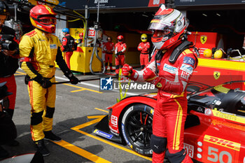 2024-05-10 - FUOCO Antonio (ita), Ferrari AF Corse, Ferrari 499P, portrait, pole position, during the 2024 TotalEnergies 6 Hours of Spa-Francorchamps, 3rd round of the 2024 FIA World Endurance Championship, from May 8 to 11, 2024 on the Circuit de Spa-Francorchamps in Stavelot, Belgium - FIA WEC - 6 HOURS OF SPA-FRANCORCHAMPS 2024 - ENDURANCE - MOTORS