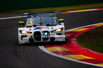 2024-05-10 - 46 MARTIN Maxime (bel), ROSSI Valentino (ita), AL HARTHY Ahmad (omn) Team WRT, BMW M4 GT3 #46, LM GT3, action during the 2024 TotalEnergies 6 Hours of Spa-Francorchamps, 3rd round of the 2024 FIA World Endurance Championship, from May 8 to 11, 2024 on the Circuit de Spa-Francorchamps in Stavelot, Belgium - FIA WEC - 6 HOURS OF SPA-FRANCORCHAMPS 2024 - ENDURANCE - MOTORS