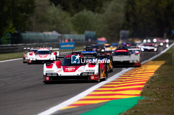 2024-05-11 - Start 05 CAMPBELL Matt (aus), CHRISTENSEN Michael (dnk), MAKOWIECKI Frédéric (fra), Porsche Penske Motorsport, Porsche 963 #05, Hypercar, action during the 2024 TotalEnergies 6 Hours of Spa-Francorchamps, 3rd round of the 2024 FIA World Endurance Championship, from May 8 to 11, 2024 on the Circuit de Spa-Francorchamps in Stavelot, Belgium - FIA WEC - 6 HOURS OF SPA-FRANCORCHAMPS 2024 - ENDURANCE - MOTORS