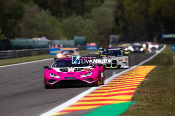 2024-05-11 - Start 85 BOVY Sarah (bel), FREY RAHEL (swi), GATTING Michelle (dnk), Iron Dames, Lamborghini Huracan GT3 Evo2 #85, LM GT3, action during the 2024 TotalEnergies 6 Hours of Spa-Francorchamps, 3rd round of the 2024 FIA World Endurance Championship, from May 8 to 11, 2024 on the Circuit de Spa-Francorchamps in Stavelot, Belgium - FIA WEC - 6 HOURS OF SPA-FRANCORCHAMPS 2024 - ENDURANCE - MOTORS