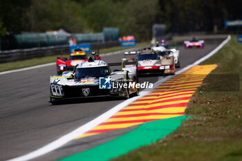 2024-05-11 - Start 93 JENSEN Mikkel (dnk), MULLER Nico (swi), Peugeot TotalEnergies, Peugeot 9x8 #93, Hypercar, action during the 2024 TotalEnergies 6 Hours of Spa-Francorchamps, 3rd round of the 2024 FIA World Endurance Championship, from May 8 to 11, 2024 on the Circuit de Spa-Francorchamps in Stavelot, Belgium - FIA WEC - 6 HOURS OF SPA-FRANCORCHAMPS 2024 - ENDURANCE - MOTORS