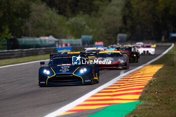 2024-05-11 - Start 27 JAMES Ian (usa), MANCINELLI Daniel (ita), RIBERAS Alex (spa), Heart of Racing Team, Aston Martin Vantage GT3 #27, LM GT3, action during the 2024 TotalEnergies 6 Hours of Spa-Francorchamps, 3rd round of the 2024 FIA World Endurance Championship, from May 8 to 11, 2024 on the Circuit de Spa-Francorchamps in Stavelot, Belgium - FIA WEC - 6 HOURS OF SPA-FRANCORCHAMPS 2024 - ENDURANCE - MOTORS