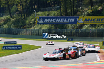 2024-05-11 - 05 CAMPBELL Matt (aus), CHRISTENSEN Michael (dnk), MAKOWIECKI Frédéric (fra), Porsche Penske Motorsport, Porsche 963 #05, Hypercar, action during the 2024 TotalEnergies 6 Hours of Spa-Francorchamps, 3rd round of the 2024 FIA World Endurance Championship, from May 8 to 11, 2024 on the Circuit de Spa-Francorchamps in Stavelot, Belgium - FIA WEC - 6 HOURS OF SPA-FRANCORCHAMPS 2024 - ENDURANCE - MOTORS