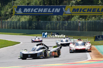 2024-05-11 - 93 JENSEN Mikkel (dnk), MULLER Nico (swi), Peugeot TotalEnergies, Peugeot 9x8 #93, Hypercar, action during the 2024 TotalEnergies 6 Hours of Spa-Francorchamps, 3rd round of the 2024 FIA World Endurance Championship, from May 8 to 11, 2024 on the Circuit de Spa-Francorchamps in Stavelot, Belgium - FIA WEC - 6 HOURS OF SPA-FRANCORCHAMPS 2024 - ENDURANCE - MOTORS