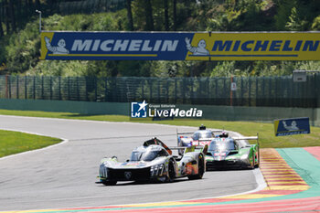 2024-05-11 - 94 DUVAL Loïc (fra), DI RESTA Paul (gbr), Peugeot TotalEnergies, Peugeot 9x8 #94, Hypercar, action during the 2024 TotalEnergies 6 Hours of Spa-Francorchamps, 3rd round of the 2024 FIA World Endurance Championship, from May 8 to 11, 2024 on the Circuit de Spa-Francorchamps in Stavelot, Belgium - FIA WEC - 6 HOURS OF SPA-FRANCORCHAMPS 2024 - ENDURANCE - MOTORS