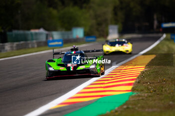 2024-05-11 - 63 BORTOLOTTI Mirko (ita), CALDARELLI Andrea (ita), KVYAT Daniil (ita), Lamborghini Iron Lynx, Lamborghini SC63 #63, Hypercar, action during the 2024 TotalEnergies 6 Hours of Spa-Francorchamps, 3rd round of the 2024 FIA World Endurance Championship, from May 8 to 11, 2024 on the Circuit de Spa-Francorchamps in Stavelot, Belgium - FIA WEC - 6 HOURS OF SPA-FRANCORCHAMPS 2024 - ENDURANCE - MOTORS