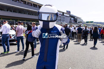 2024-05-11 - WEC Mascoot during the 2024 TotalEnergies 6 Hours of Spa-Francorchamps, 3rd round of the 2024 FIA World Endurance Championship, from May 8 to 11, 2024 on the Circuit de Spa-Francorchamps in Stavelot, Belgium - FIA WEC - 6 HOURS OF SPA-FRANCORCHAMPS 2024 - ENDURANCE - MOTORS