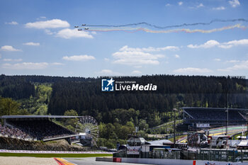 2024-05-11 - Air show during the 2024 TotalEnergies 6 Hours of Spa-Francorchamps, 3rd round of the 2024 FIA World Endurance Championship, from May 8 to 11, 2024 on the Circuit de Spa-Francorchamps in Stavelot, Belgium - FIA WEC - 6 HOURS OF SPA-FRANCORCHAMPS 2024 - ENDURANCE - MOTORS